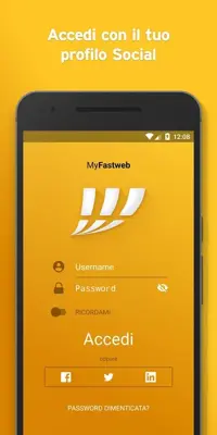 MyFASTWEB android App screenshot 14