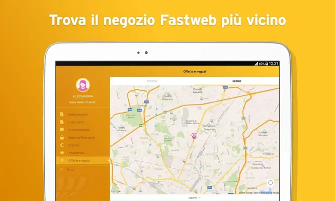 MyFASTWEB android App screenshot 5